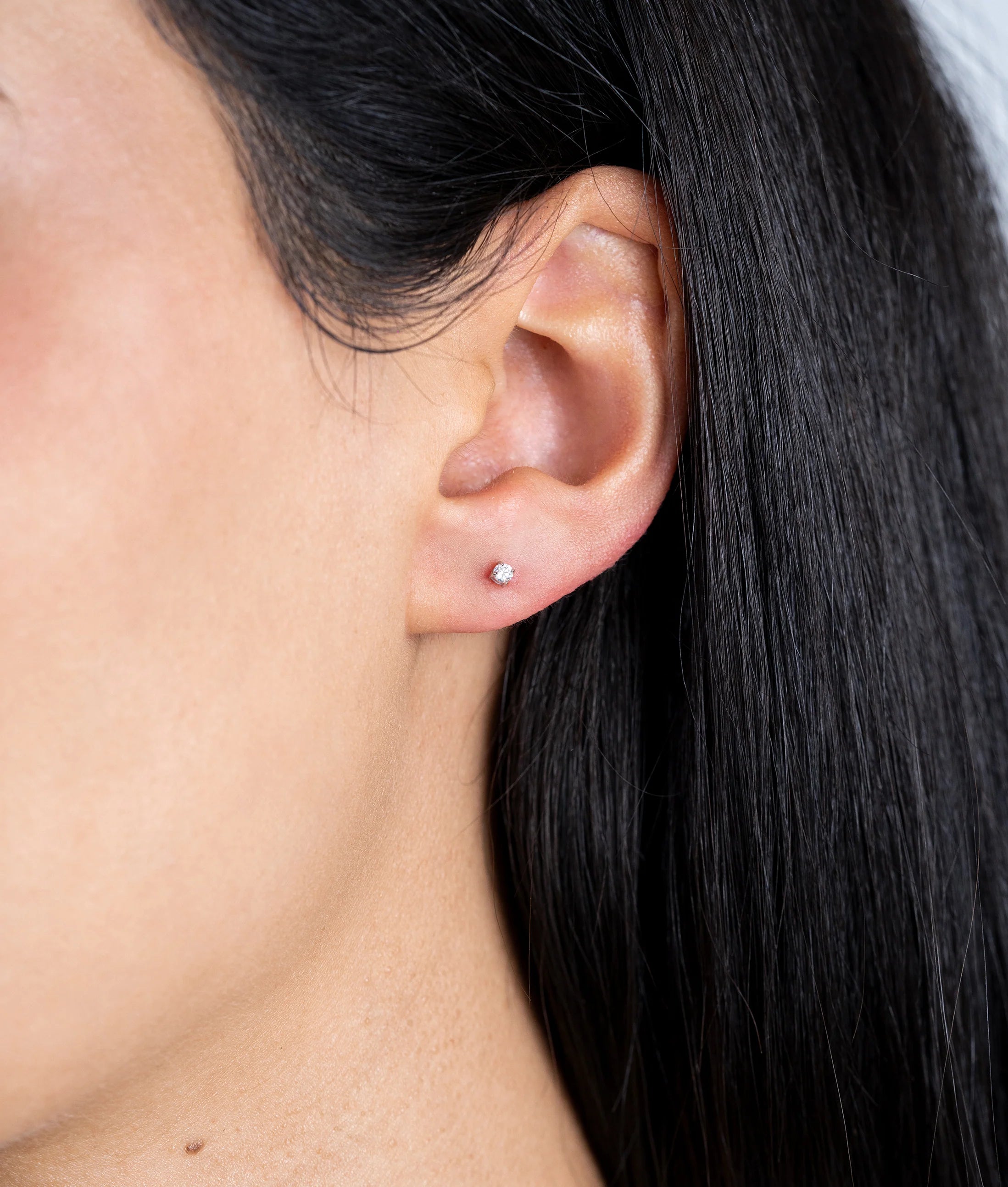 Tiny Diamond Studs