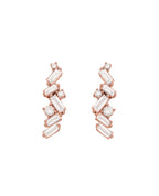 Baguette Long Earrings