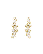 Baguette Long Earrings