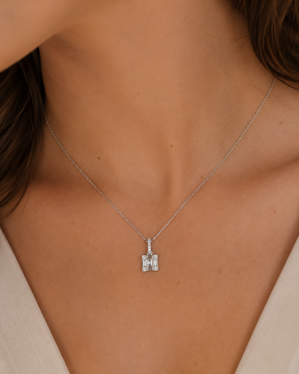 Baguette Pendant