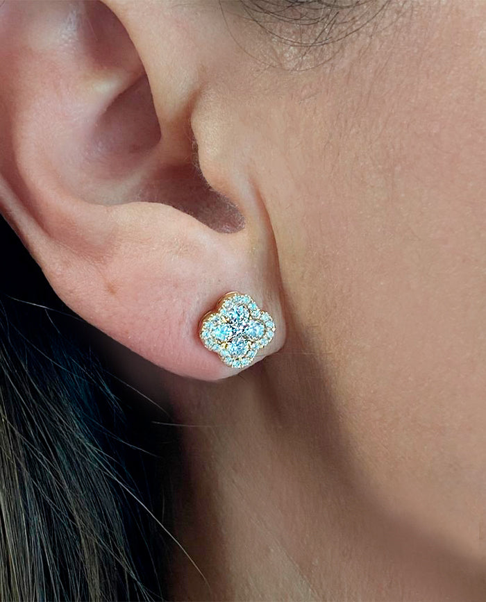 Clover Illusion Earrings
