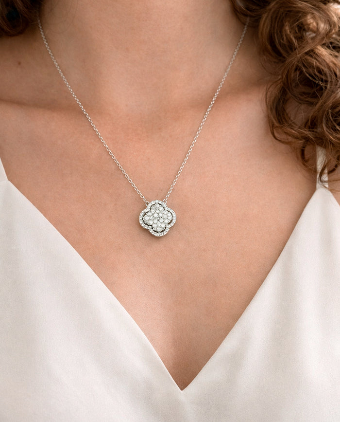 Double Clover Pendant