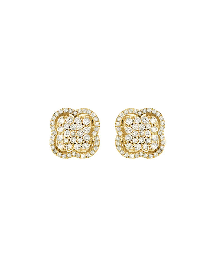 Double Clover Earrings