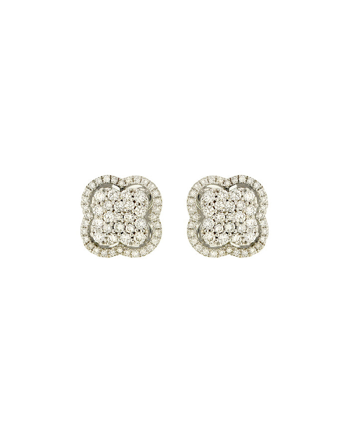 Double Clover Earrings