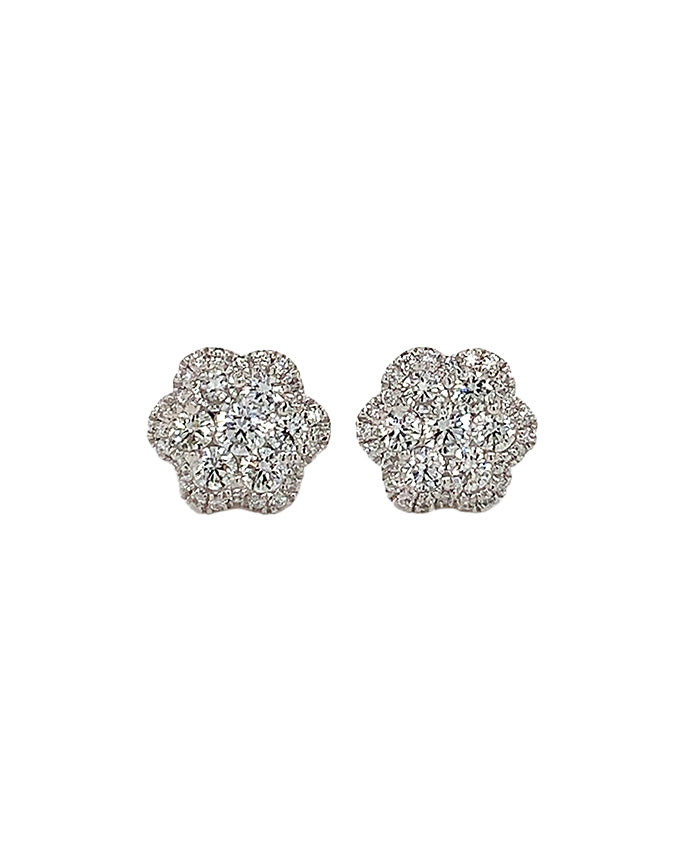 Flower Illusion Earrings