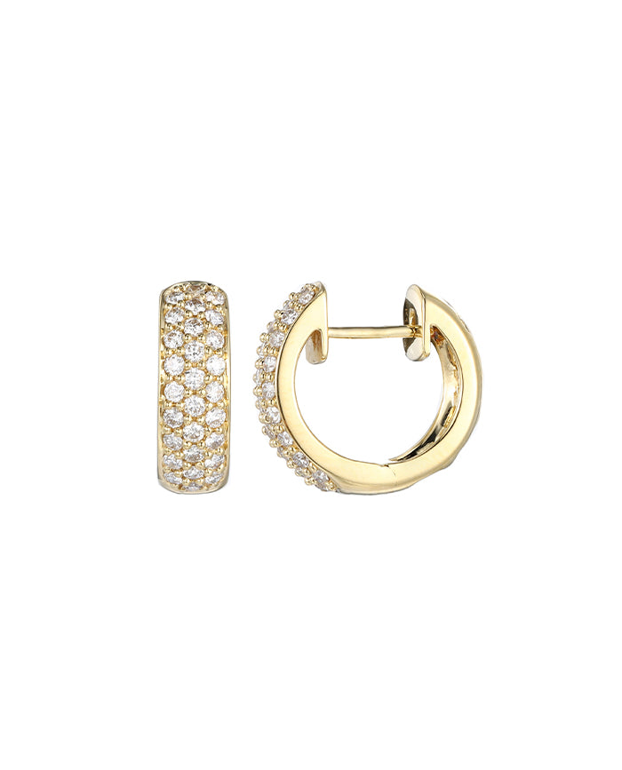 Hoop Pave Small