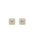 Square Illusion Earrings