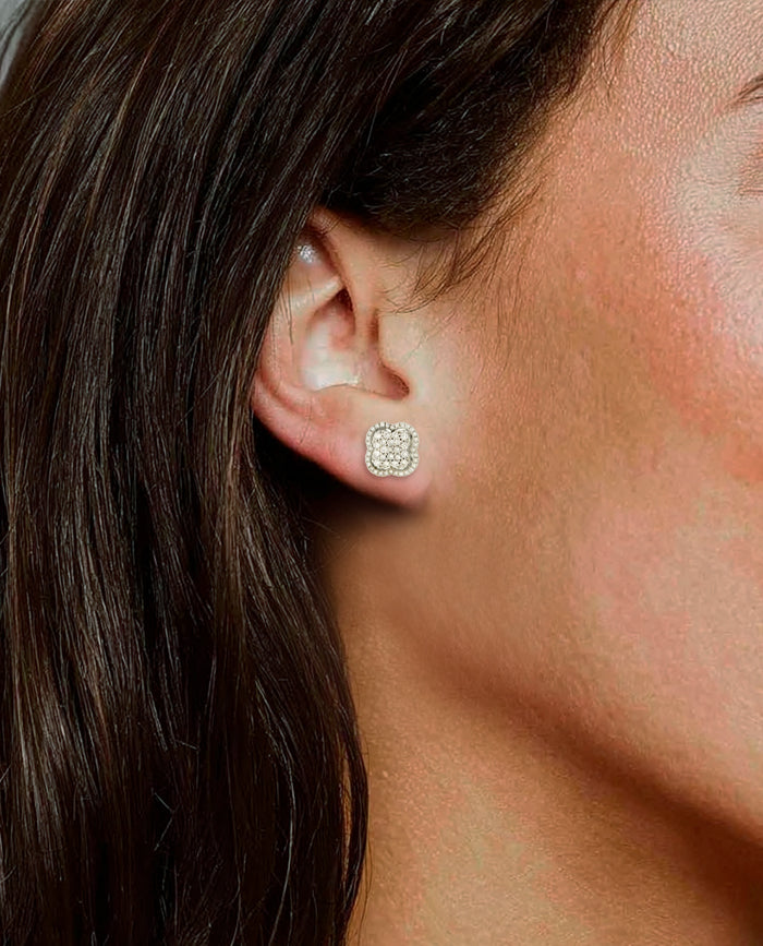 Double Clover Earrings