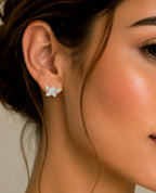 Half Flower 2 Earrings