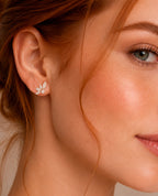 Half Flower 1 Earrings