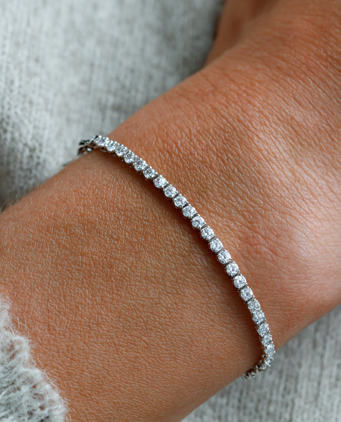 Half Tennis Bracelet
