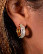 Hoop Pave Small