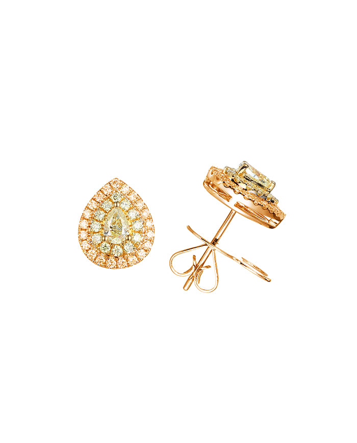 Pear Pave 2 Earrings