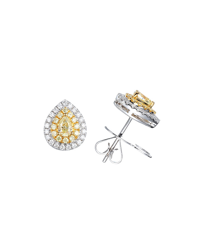 Pear Pave 2 Earrings