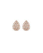 Pear Pave Earrings