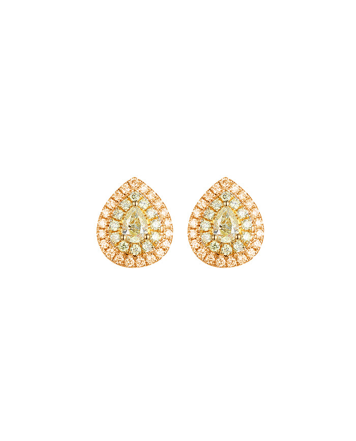 Pear Pave 2 Earrings