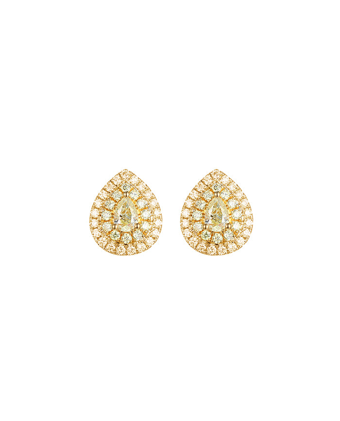 Pear Pave 2 Earrings