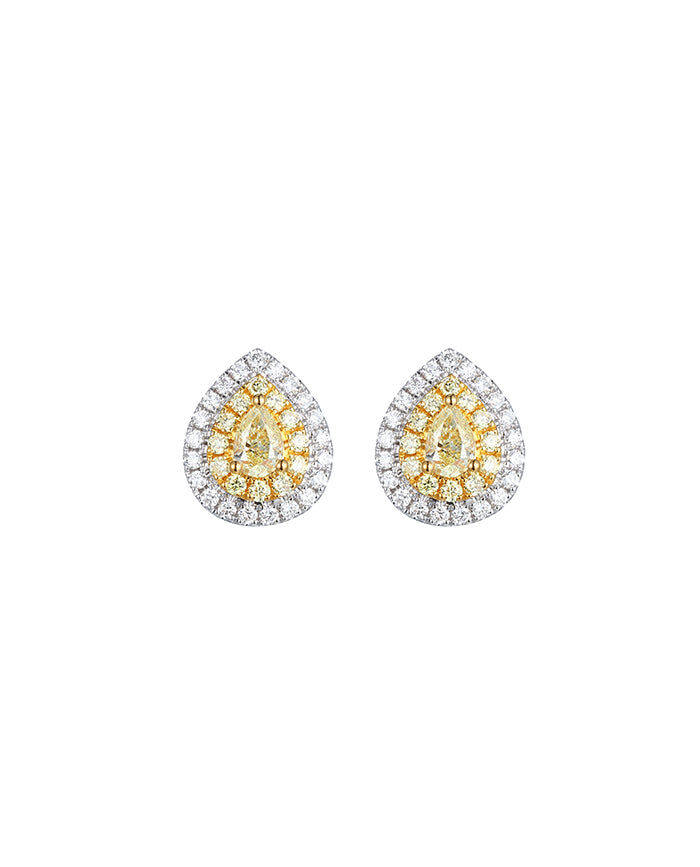 Pear Pave 2 Earrings