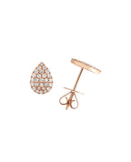 Pear Pave Earrings