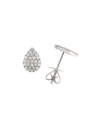 Pear Pave Earrings