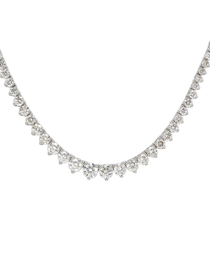 Full Riviera (Three Prong) Necklace