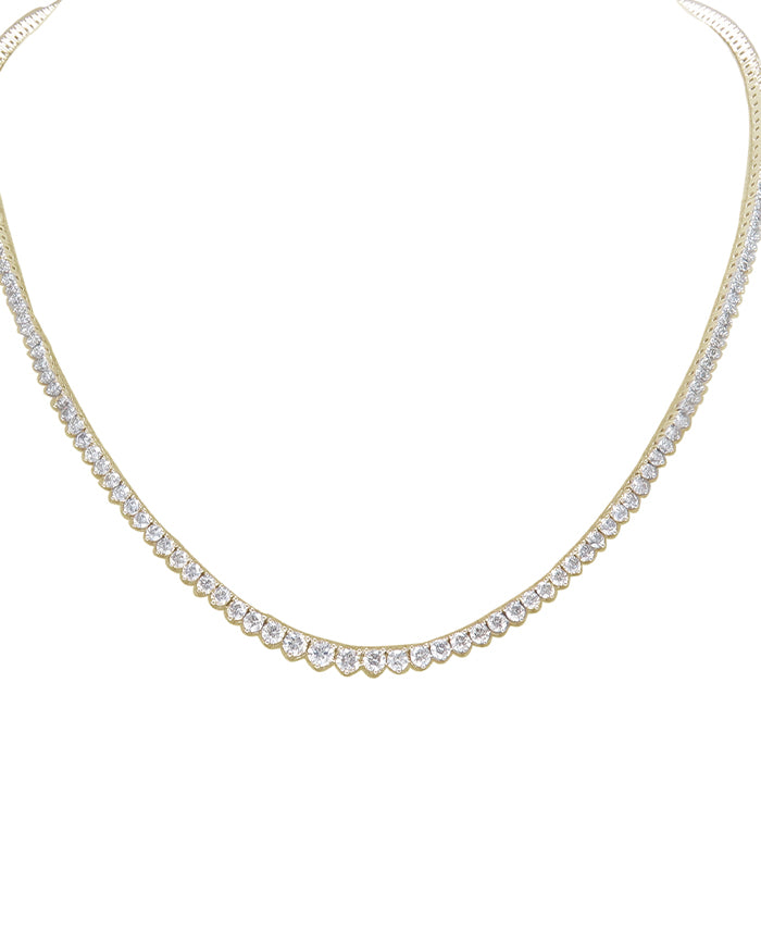 Full Riviera (Three Prong) Necklace