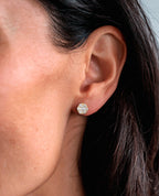 Rose Setting Earrings