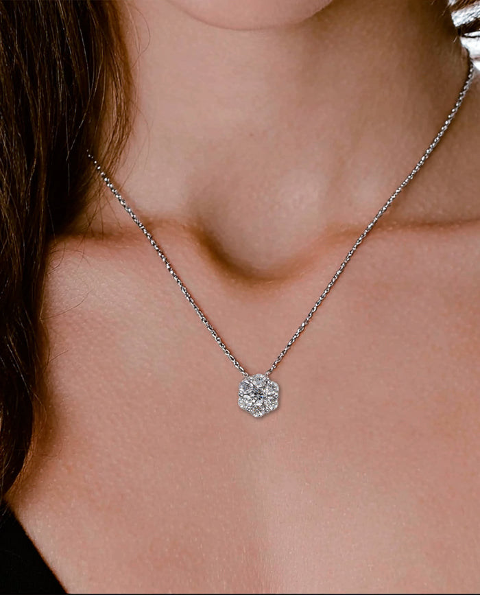 Rose Setting Pendant