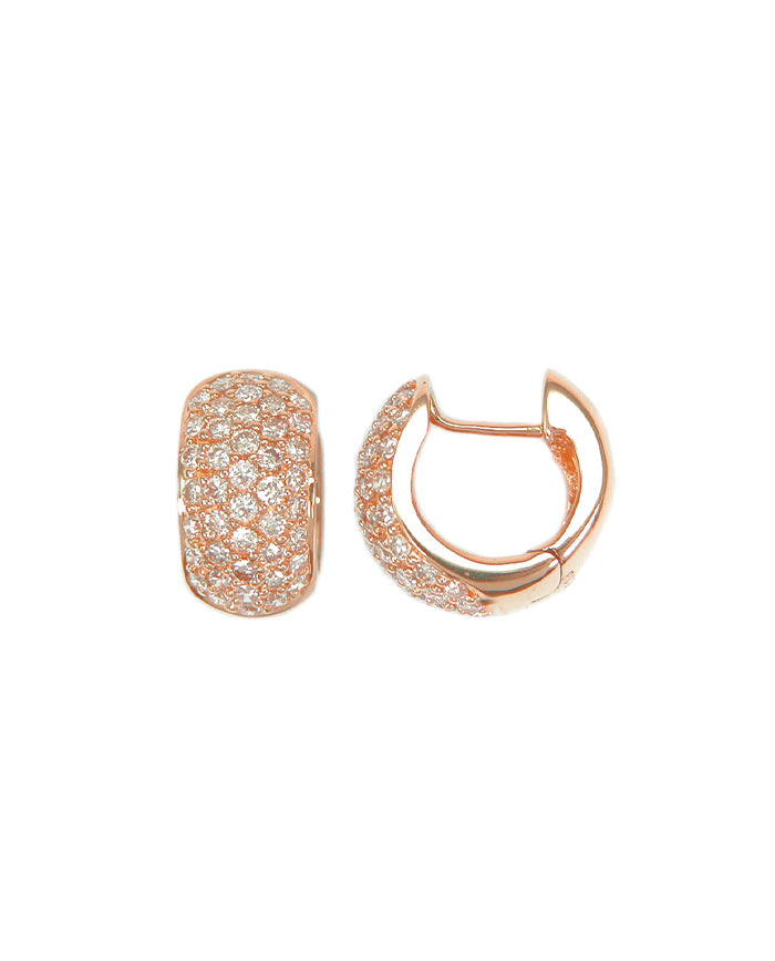 Hoop Pave Thick