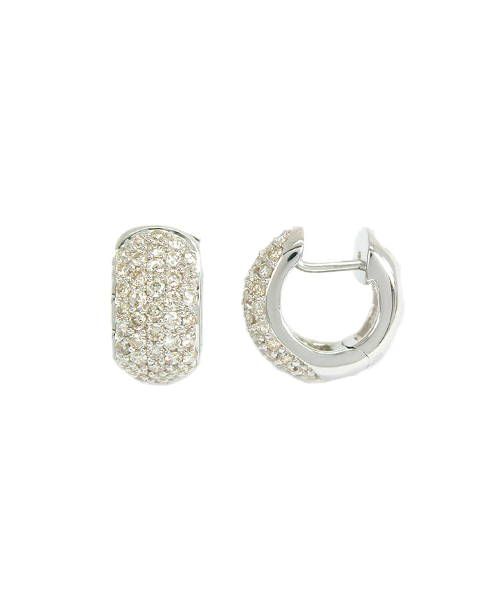 Hoop Pave Thick