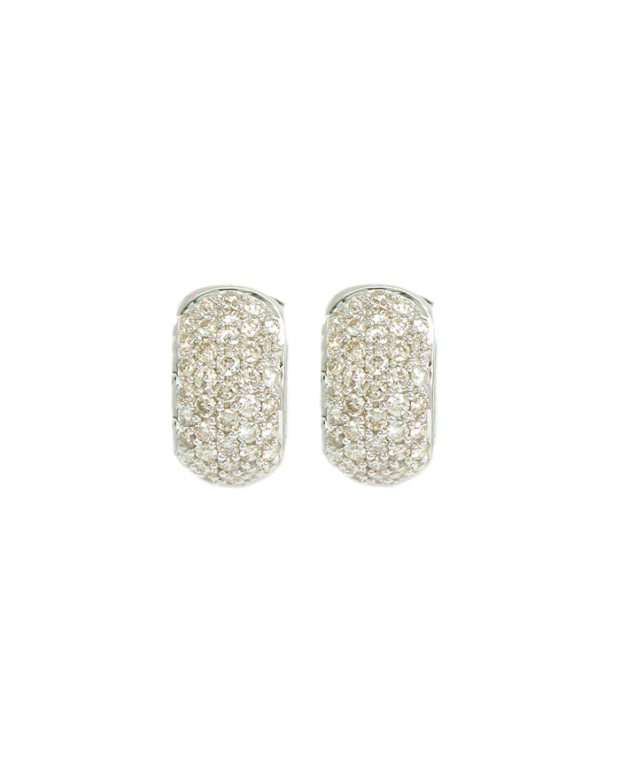 Hoop Pave Thick