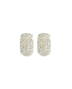 Hoop Pave Thick