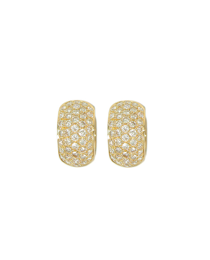 Hoop Pave Thick